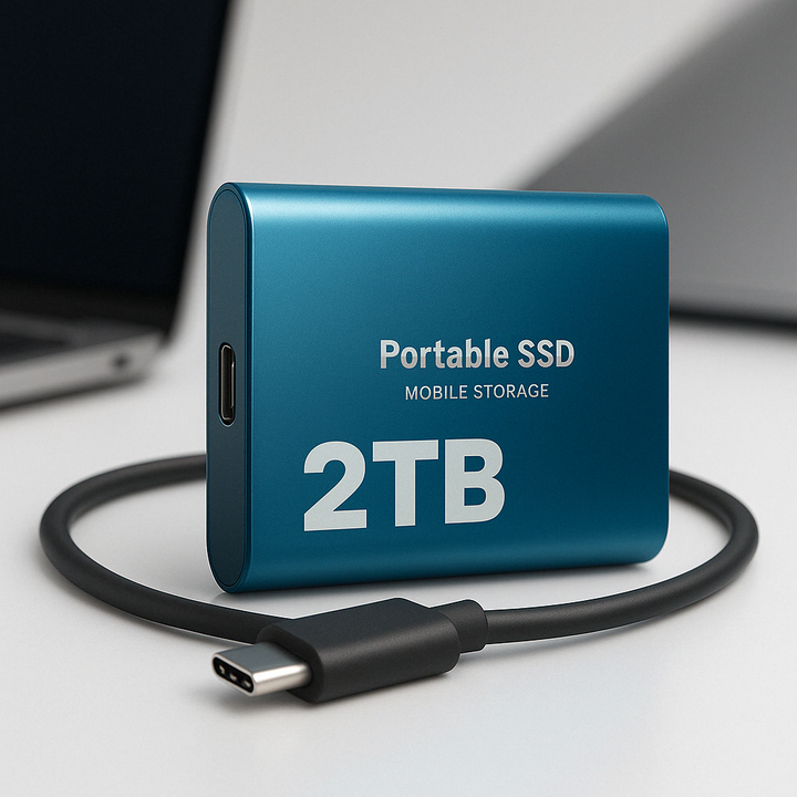 Ultra Snabb 2TB USB-C Extern SSD