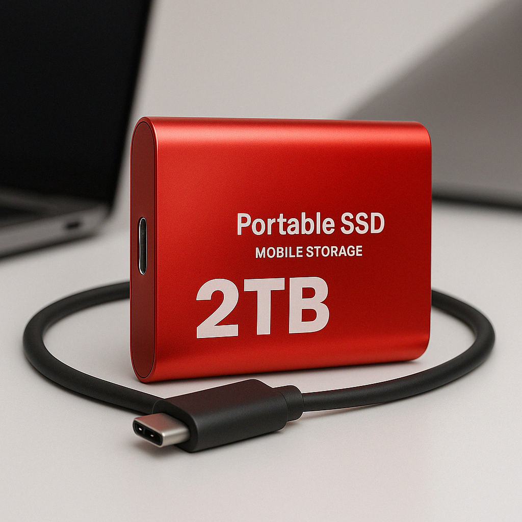 Ultra Snabb 2TB USB-C Extern SSD