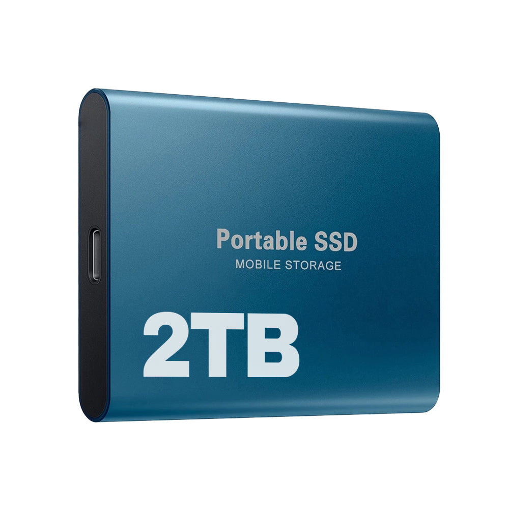 Ultra Snabb 2TB USB-C Extern SSD