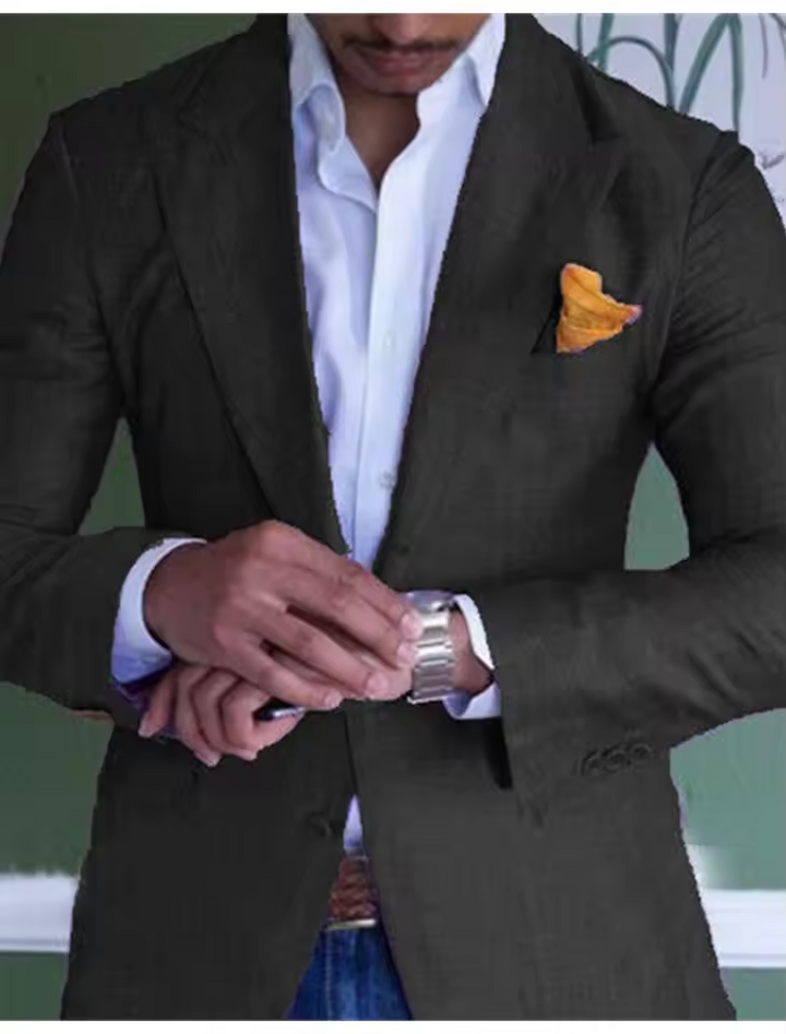 Herr Helsinkirock med Dubbelknappstängning | Kavaj Utformning