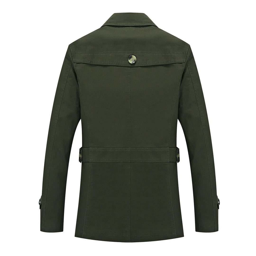Herrar Lång Trenchcoat