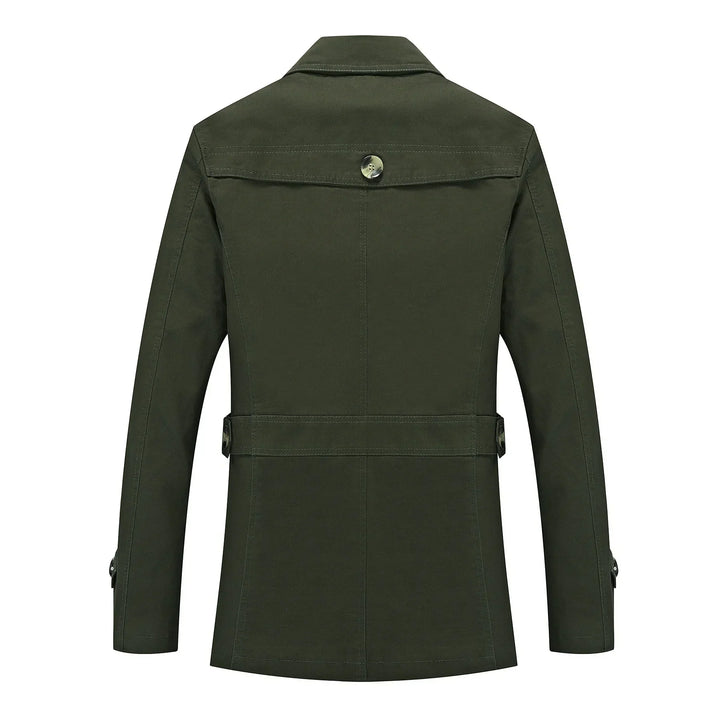 Herrar Lång Trenchcoat