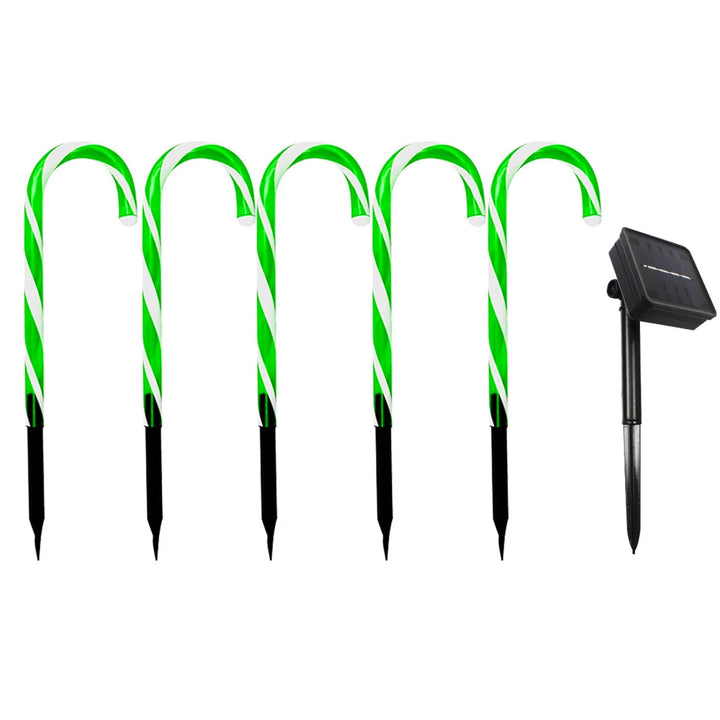 Sol Godis Käpp Banljus - 8-Packa | Jul Stigbelysning