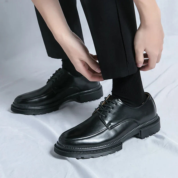 Herr Klassisk Snörning Oxford Klädskor