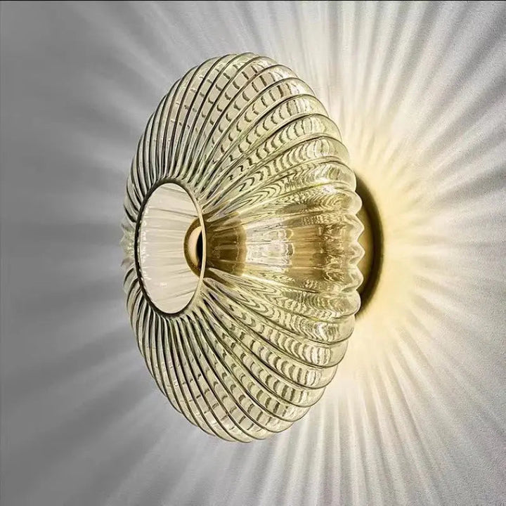 Nordisk Glas Vägglampa | Väggbelysning För Moderna Interiörer