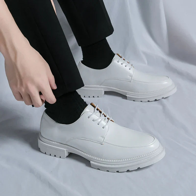 Herr Klassisk Snörning Oxford Klädskor