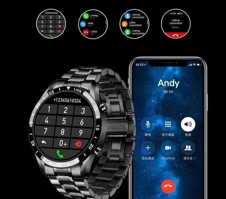 Lyxig Män Smartklocka