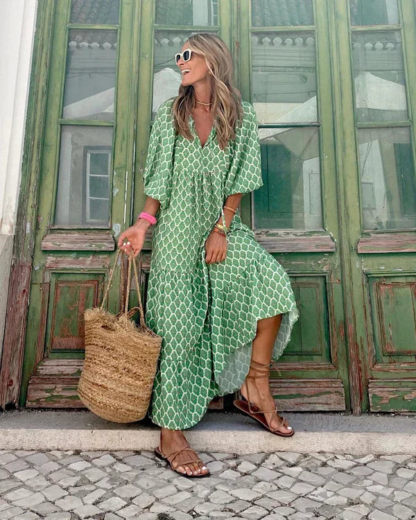 Margaret | Snygg Och Ledig Sommar Klänning