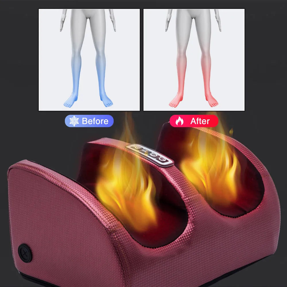Fotmassageapparat Med Värmefunktion För Ultimat Avkoppling