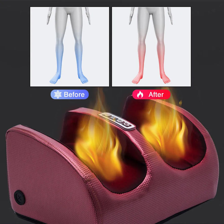 Fotmassageapparat Med Värmefunktion För Ultimat Avkoppling