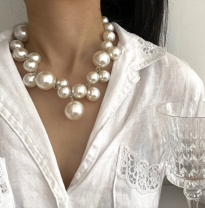 Elise | Fantastiskt Pärlhalsband - Eleganta klassiska smycken för kvinnor
