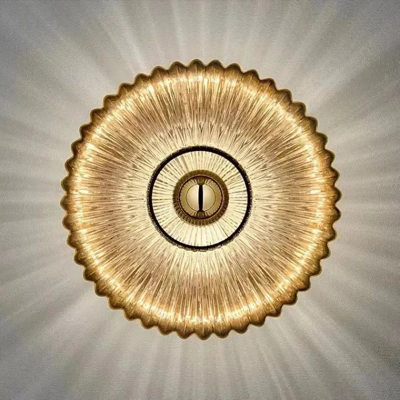 Nordisk Glas Vägglampa | Väggbelysning För Moderna Interiörer