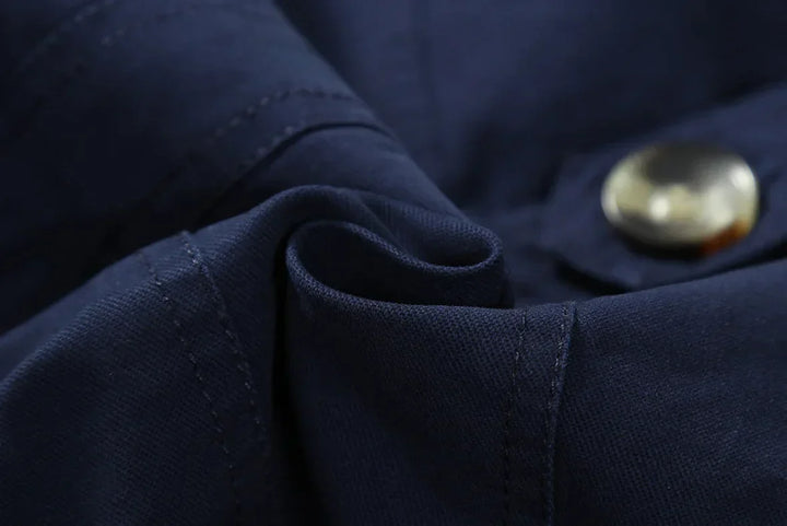 Herrar Lång Trenchcoat
