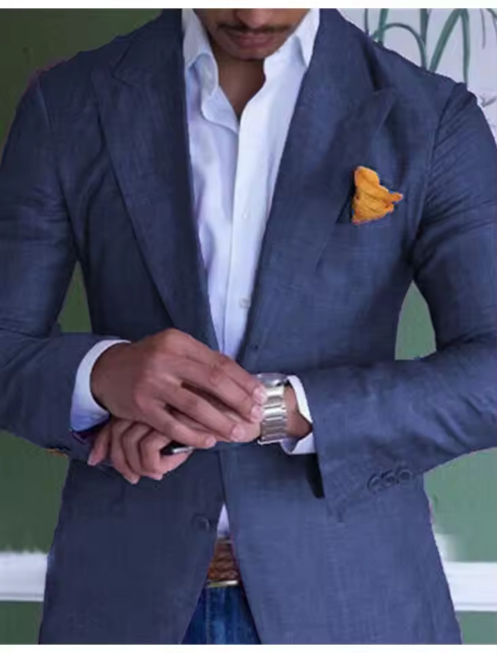 Herr Helsinkirock med Dubbelknappstängning | Kavaj Utformning