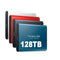 Ultrasnabb 128 TB SSD - Hållbar Bärbar Solid State-Enhet