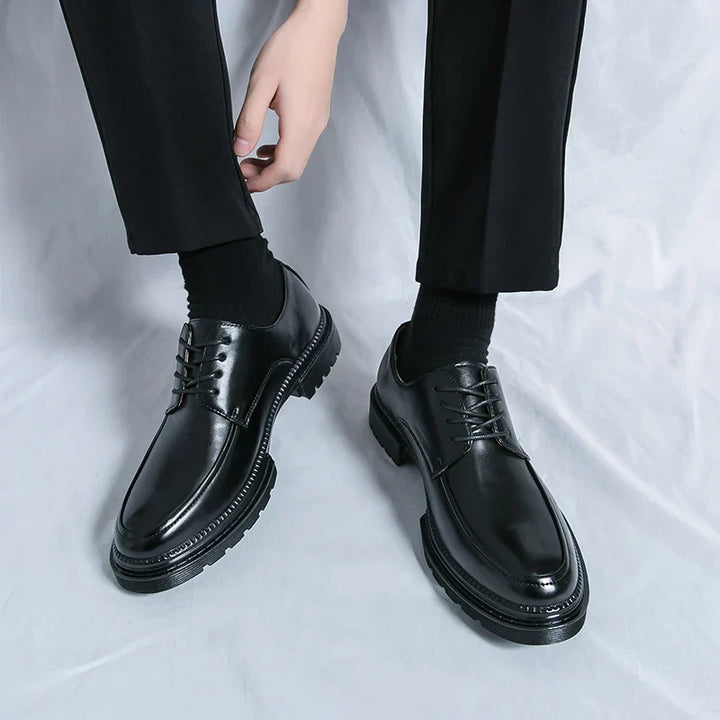 Herr Klassisk Snörning Oxford Klädskor