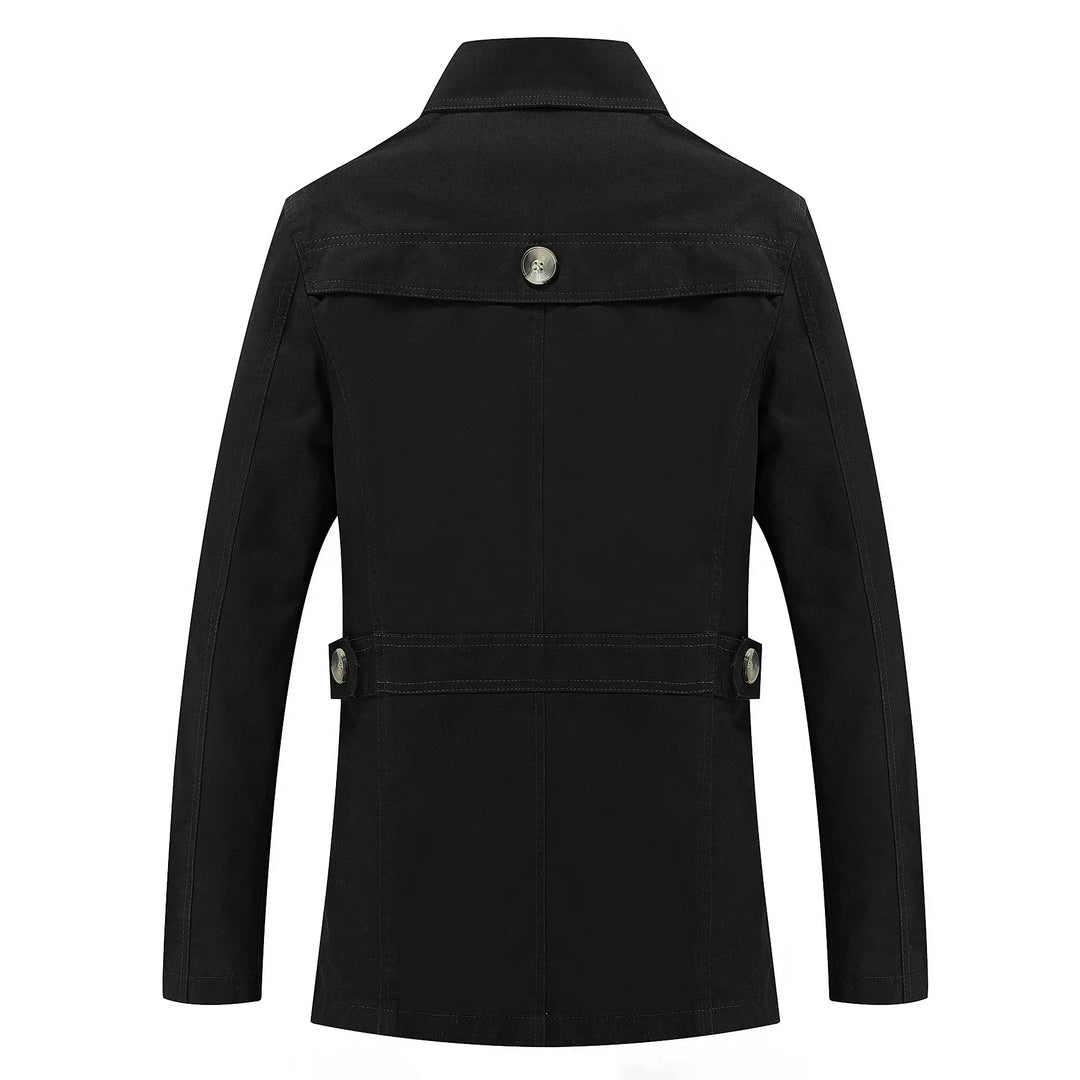 Herrar Lång Trenchcoat