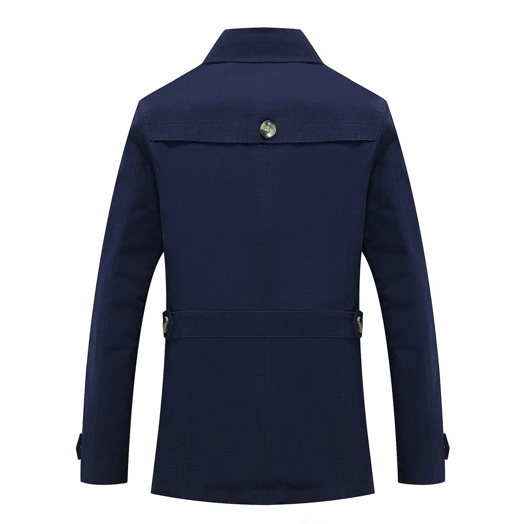 Herrar Lång Trenchcoat