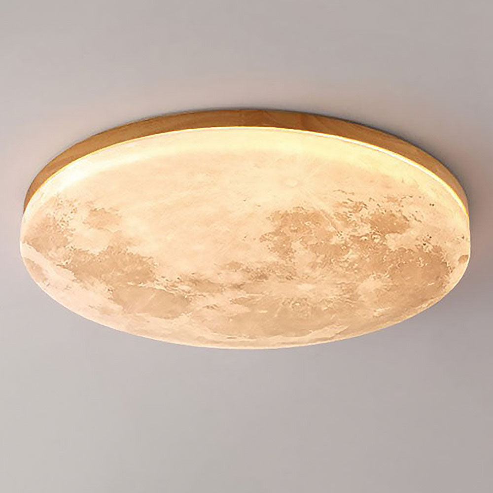 Måne Taklampa 3D-Utformning | Justerbar Ljusstyrka