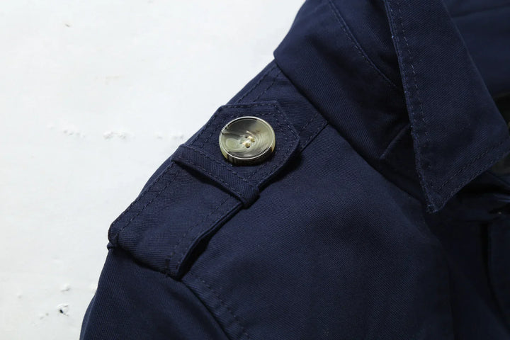 Herrar Lång Trenchcoat