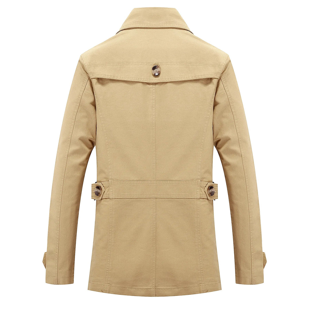 Herrar Lång Trenchcoat