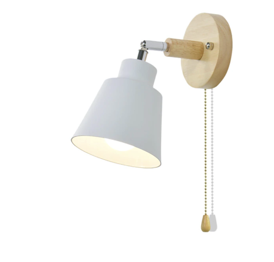 Brevik | Vägglampa med Dragströmbrytare