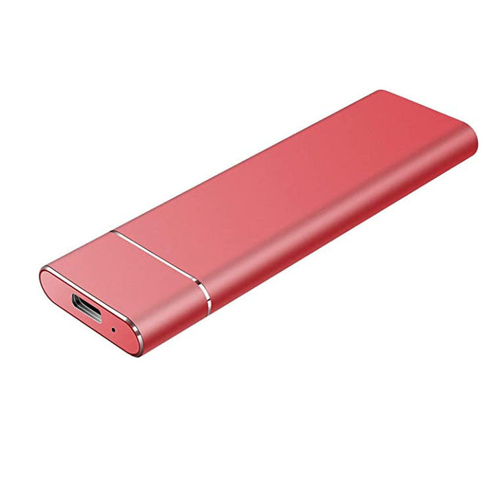 Snabb USB 3.1 Kompakt Extern SSD - Plug and Play, Bärbar