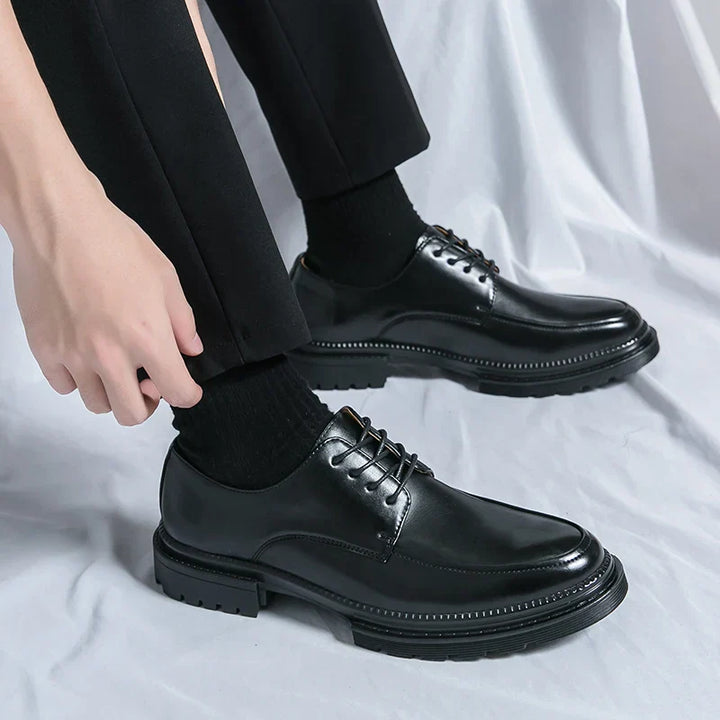 Herr Klassisk Snörning Oxford Klädskor
