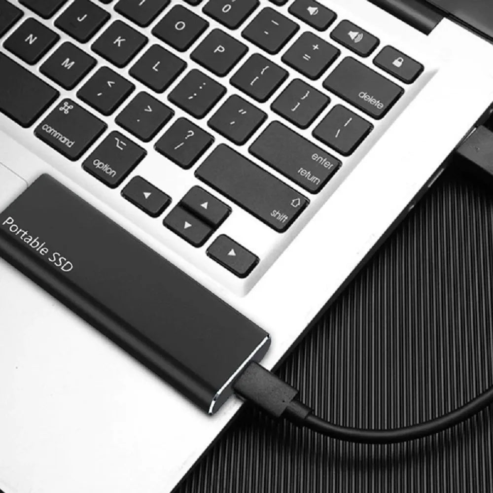 Smal 4TB USB-C Extern Hårddisk | Hög Hastighet och Pålitlig