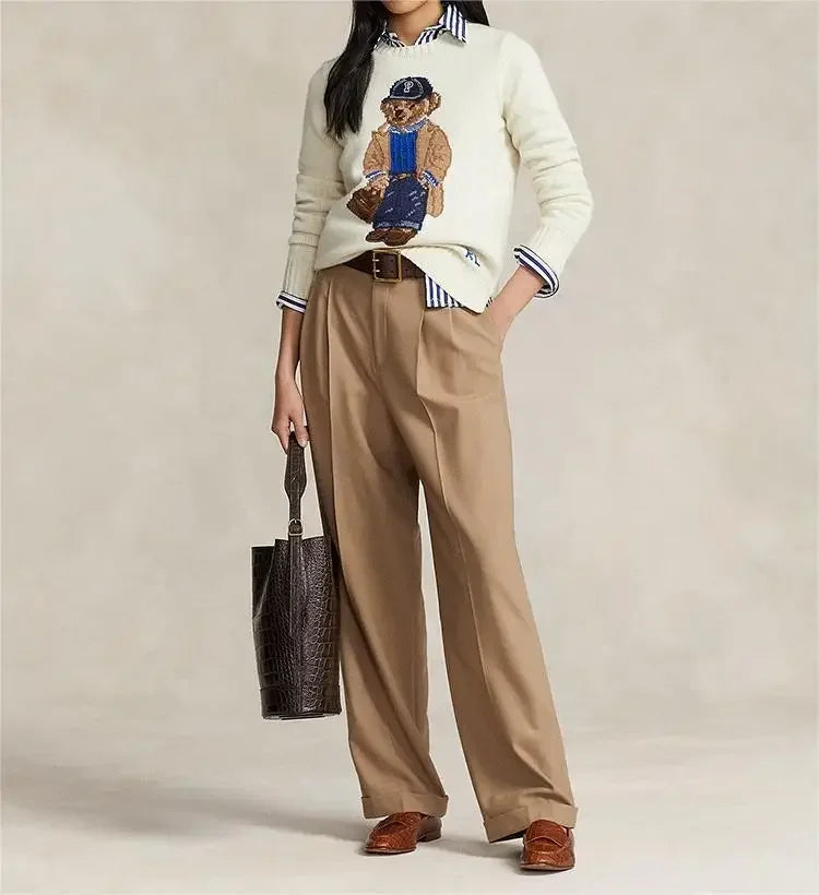 Skandinavisk Stickad Tröja | Värme för Vintern