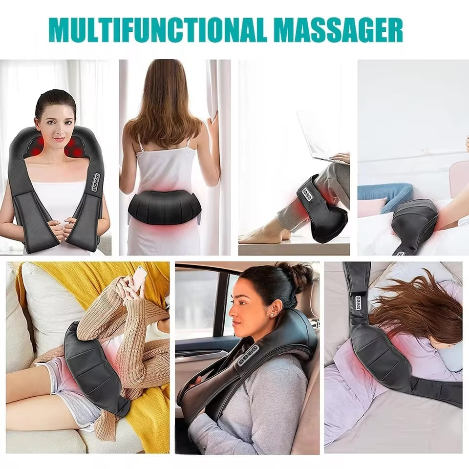 Gia | Shiatsu-Massagekudde med Infraröd Värme