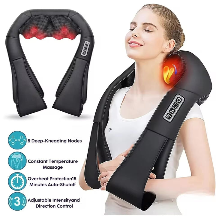 Gia | Shiatsu-Massagekudde med Infraröd Värme