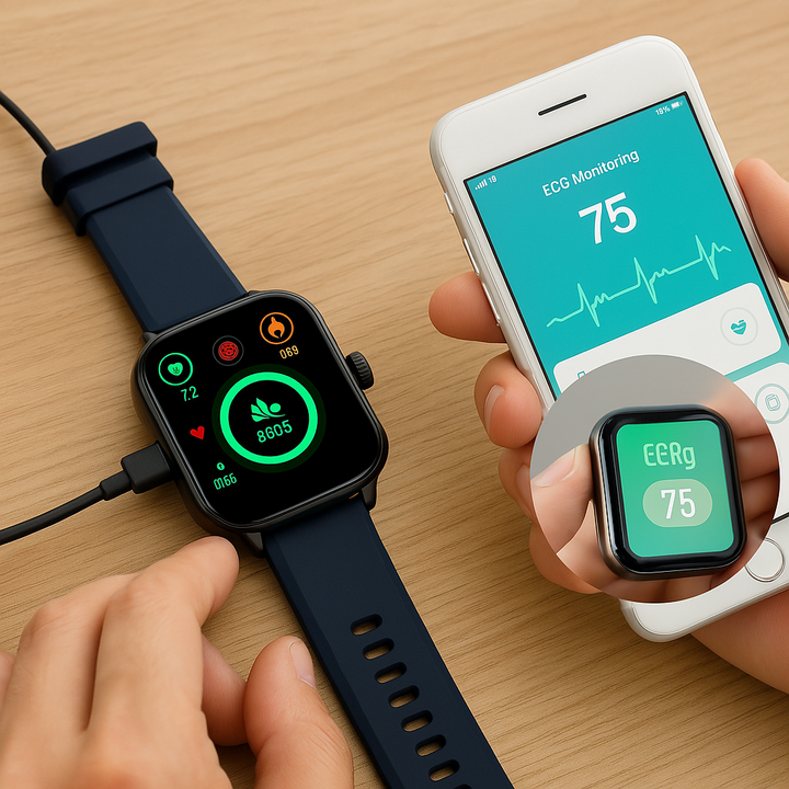 Skye | Smart Hälsa och Fitness Klocka