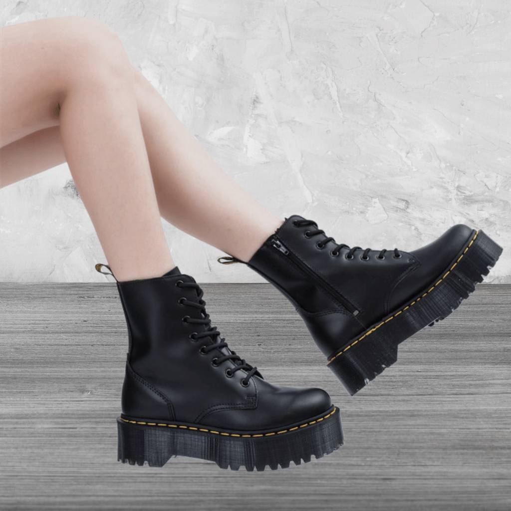 Martens | Modern Spetsig Känga - Stilren och Komfort-Fokuserad