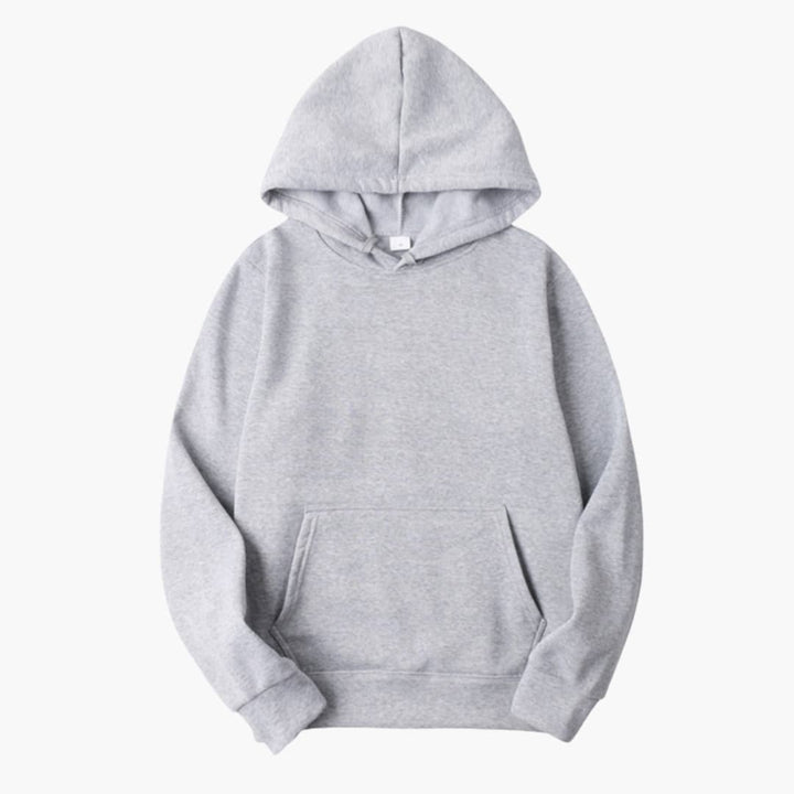 Herr Huva Sweatshirt | Justerbar Huvtröja med Känguruficka