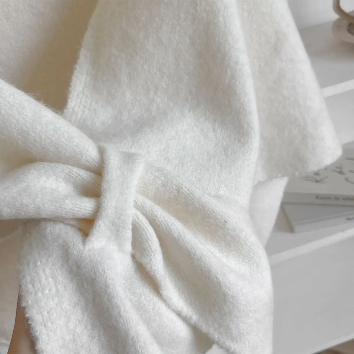 Triangel Ullblandning Halsduk | Moderiktig Vinter Sticka Omlott