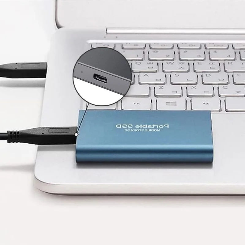 Ultrasnabb Extern SSD (1-16 TB) | Bärbar Solidstate-Enhet