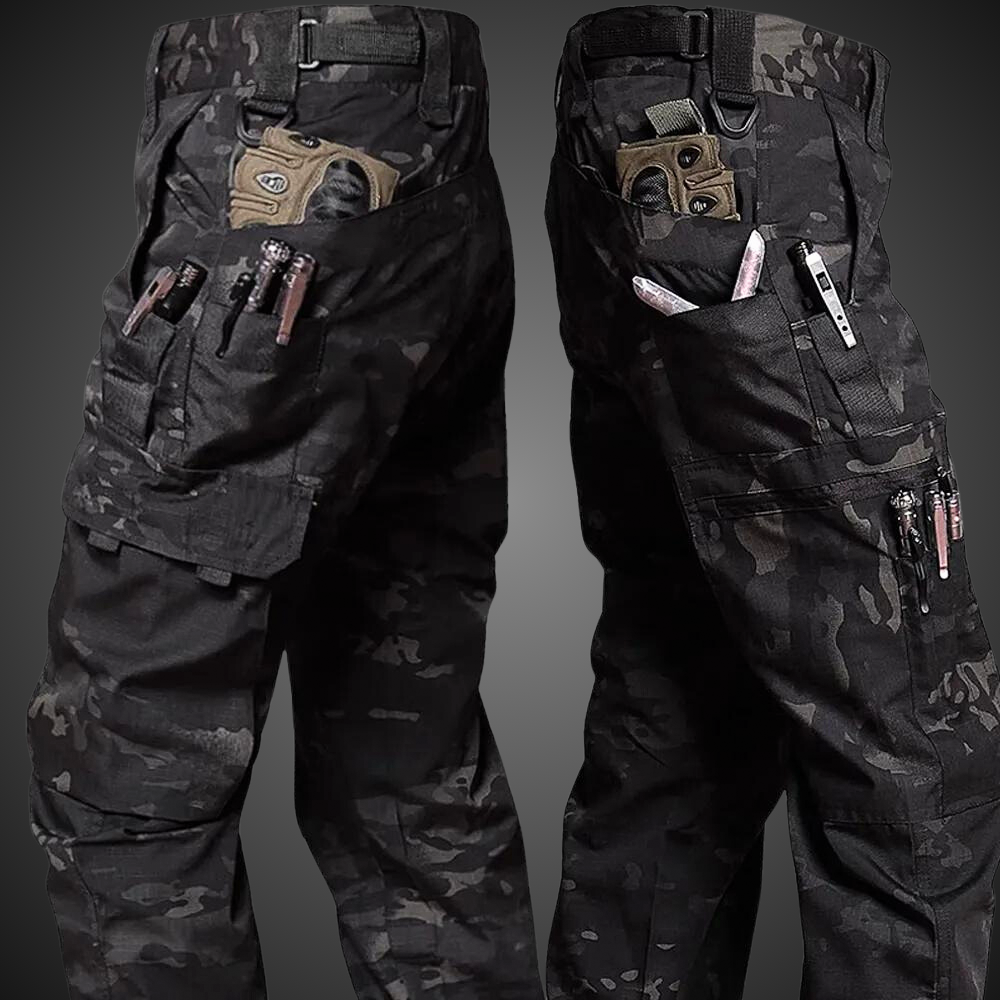 Herr Militär-Stil Camouflage Byxor | För Taktisk Bruk