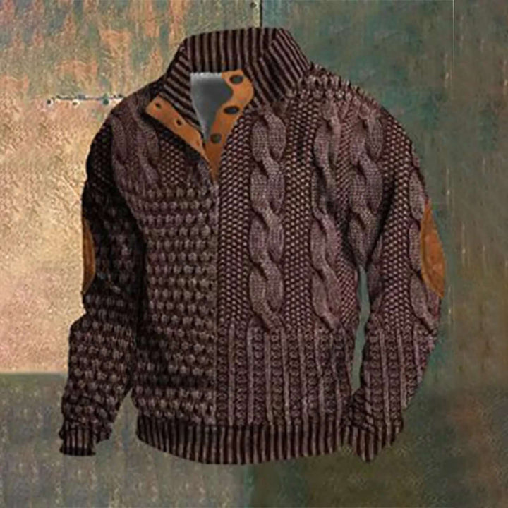 Bruno | Tillfällig Retro Tröja För Män