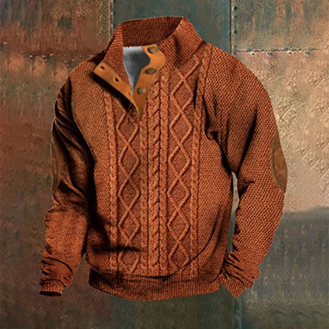 Bruno | Tillfällig Retro Tröja För Män