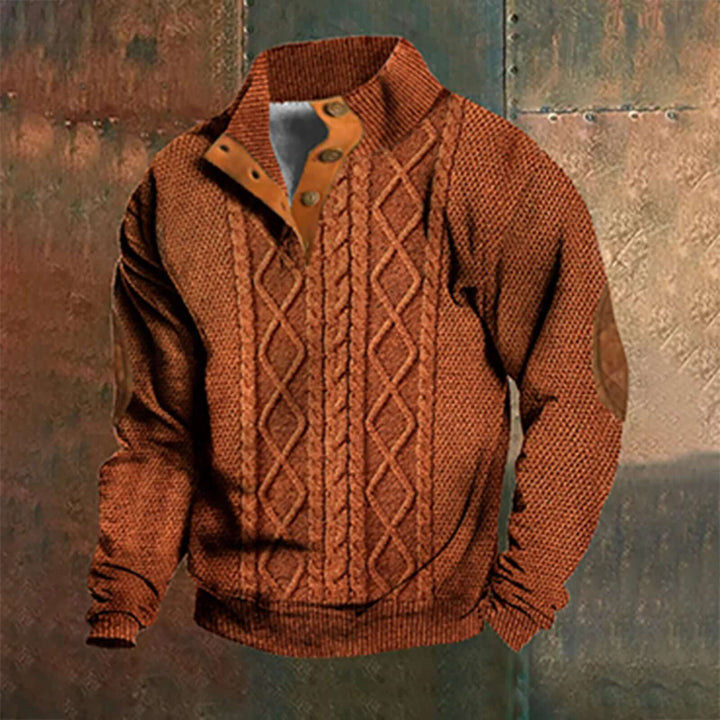 Bruno | Tillfällig Retro Tröja För Män