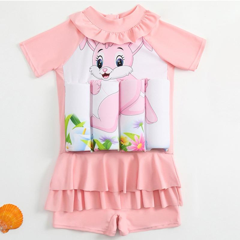 3-i-1 Barn Badväst | Justerbart Simstöd för Barn i åldern 1–6