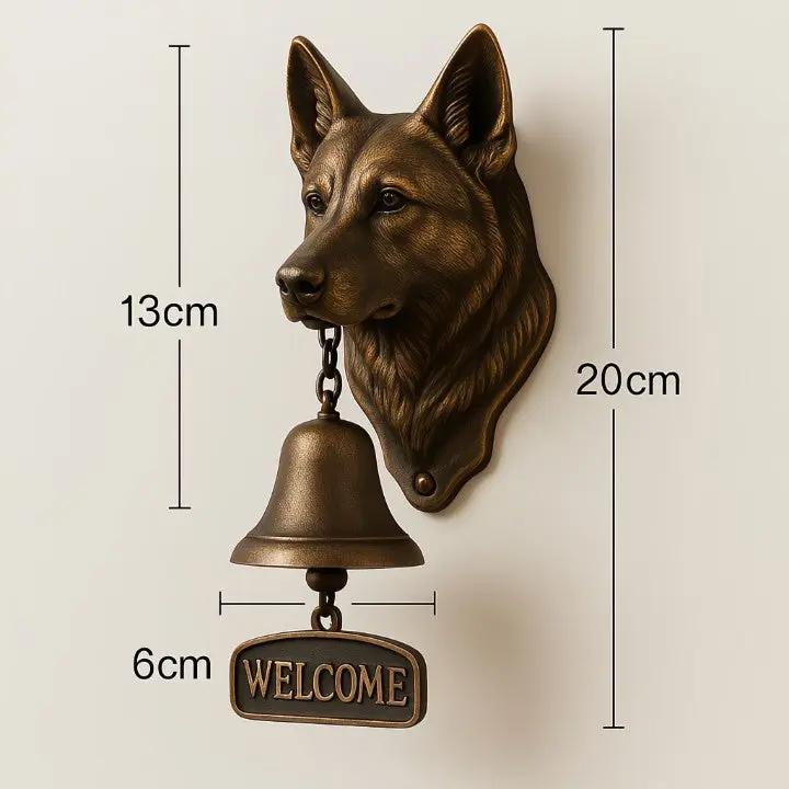 Rustik Herdeklocka Välkomstskylt för Hemingång