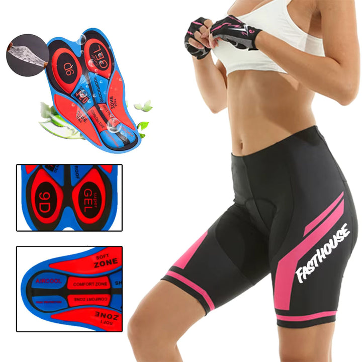 Dam 3D Vadderade Cykelshorts | Smärtfri och Ergonomisk Passform