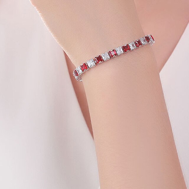 Camille | Eleganta Tennisarmband för Kvinnor
