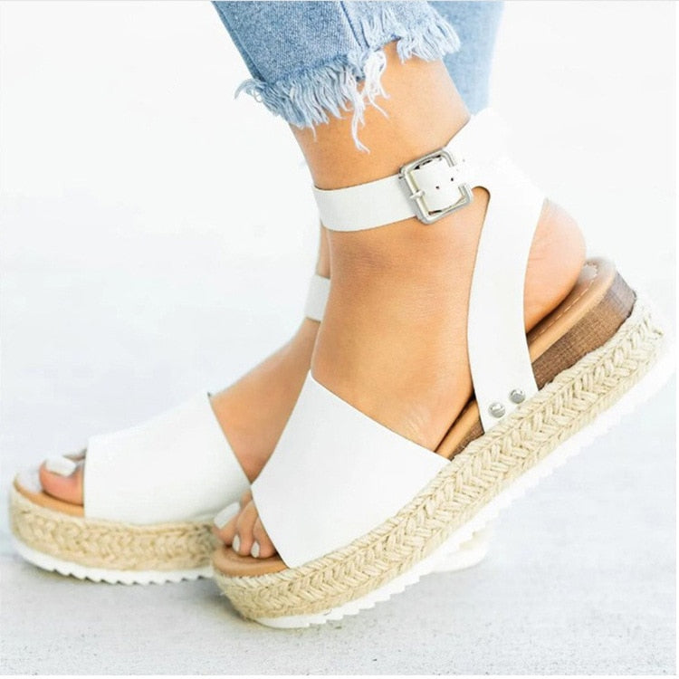 Indigo | Damer Plattform Espadril Sandaler