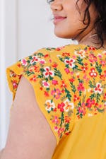 Ariadne | Blommig Blus för Kvinnor