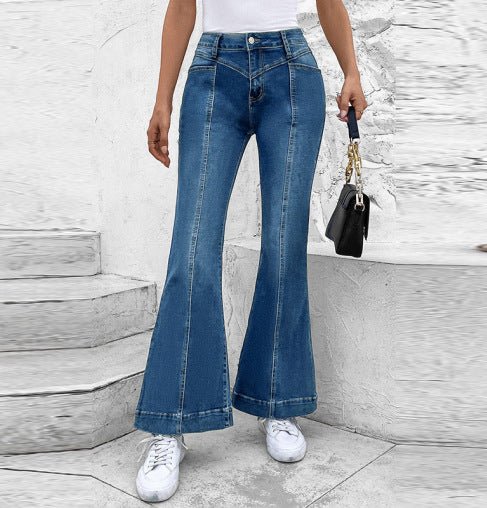 Eira | Damen Utsvängd jeans