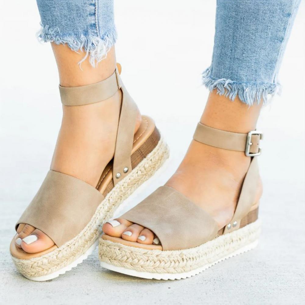 Indigo | Damer Plattform Espadril Sandaler