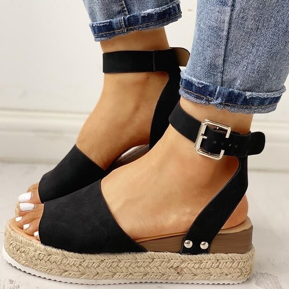 Indigo | Damer Plattform Espadril Sandaler